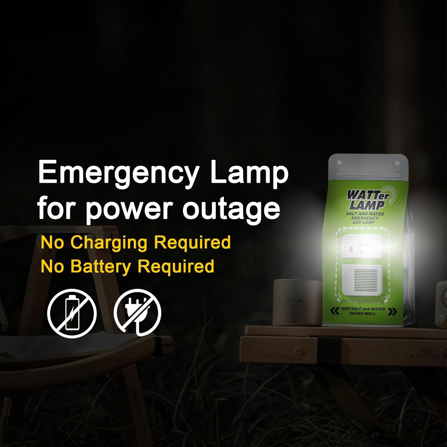 Lámpara LED portátil de agua salada - additional image 17